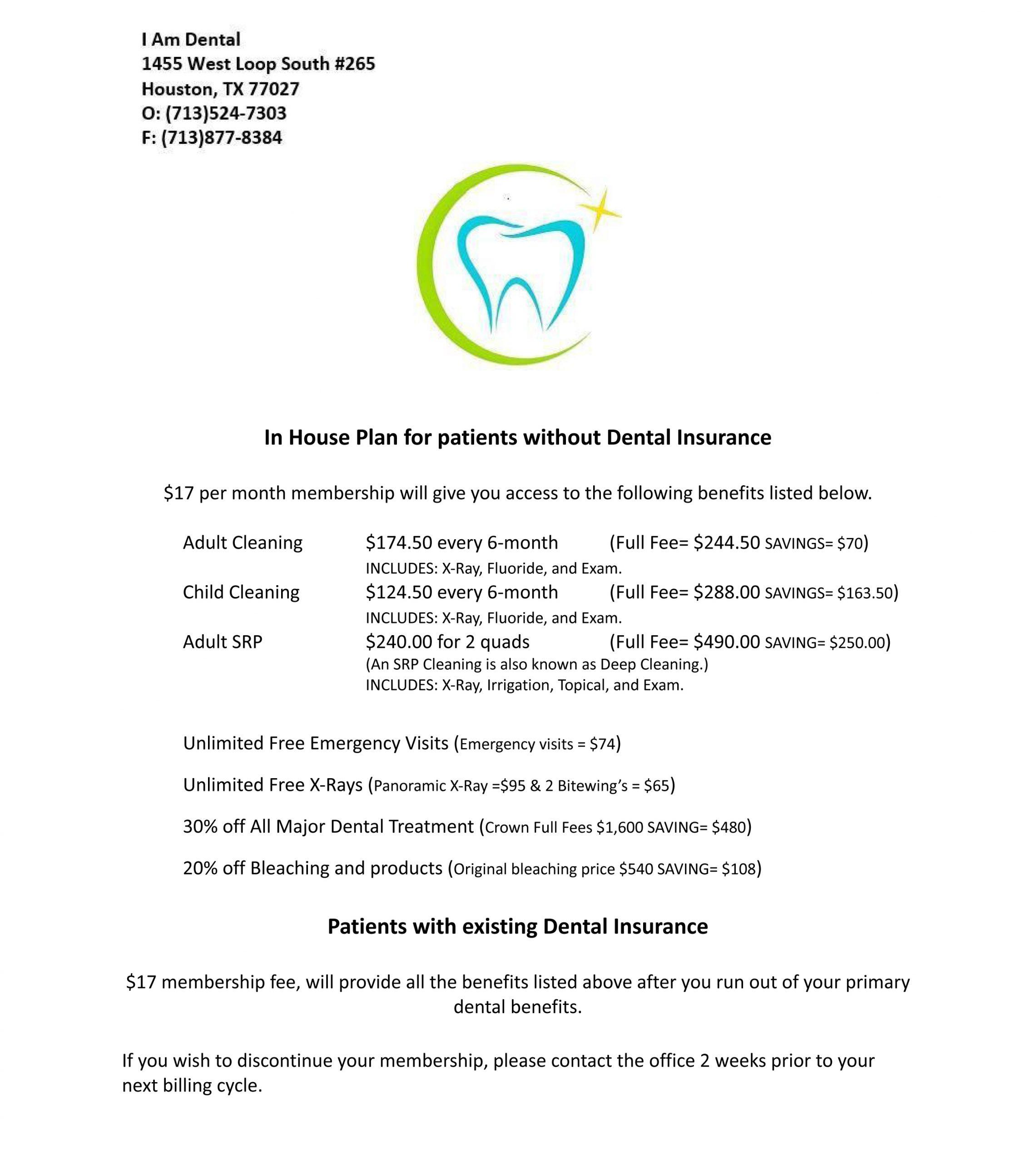 In House Plan for patients without Dental Insurance_updated.docx
